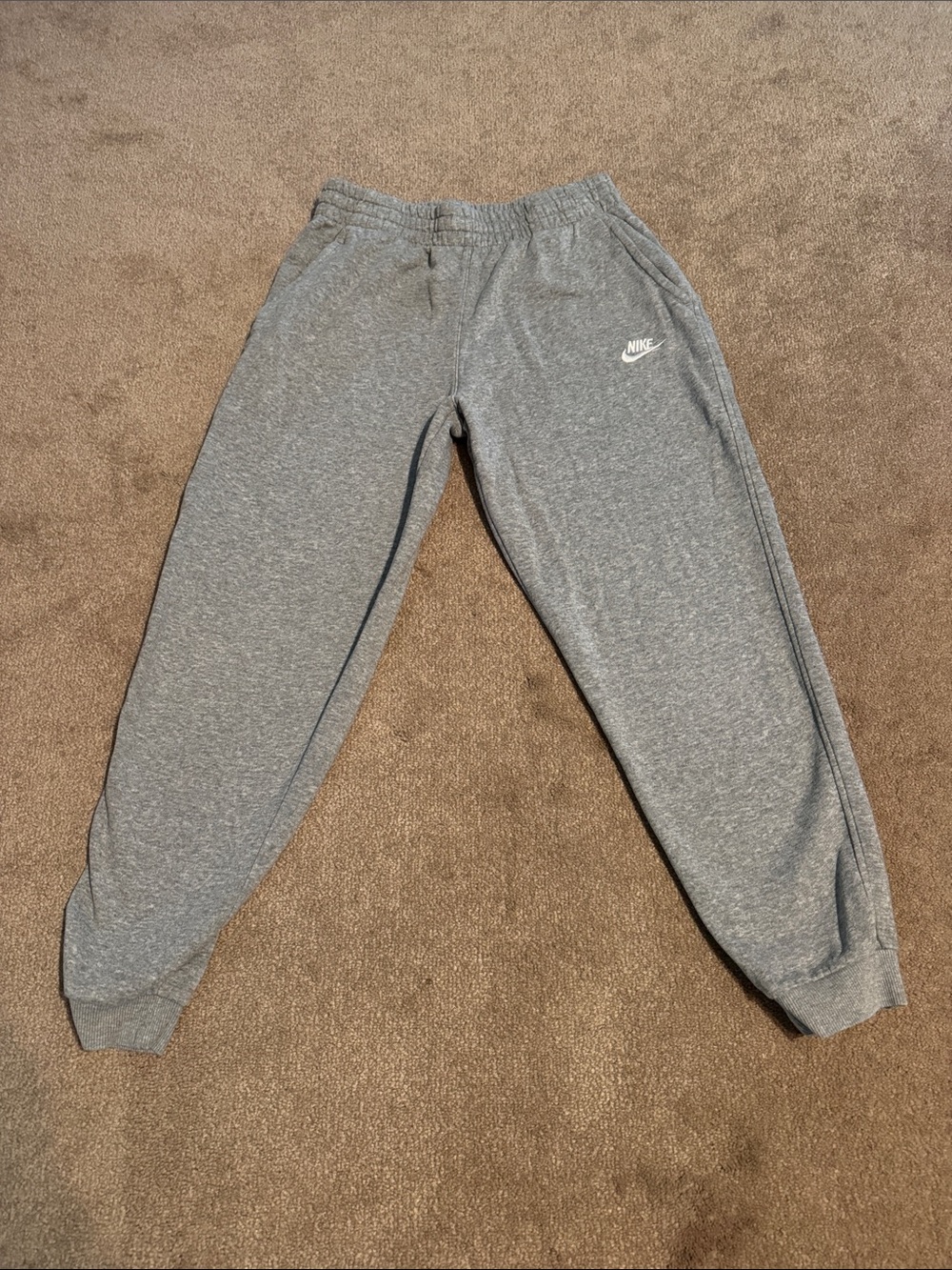 Nike Kids Gray Heather Jogger Sweatpants